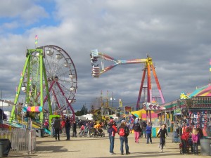 Rides at Markham Fair