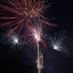 Fireworks at Milne Dam Conservation Park